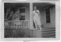 Thumbnail image of item number 1 in: '[Unidentified Girl Standing on a Baluster]'.