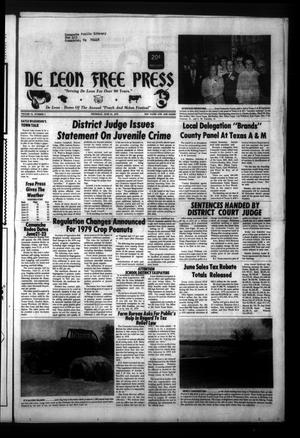De Leon Free Press (De Leon, Tex.), Vol. 92, No. 3, Ed. 1 Thursday, June 21, 1979