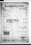 Thumbnail image of item number 1 in: 'Ballinger Daily Ledger (Ballinger, Tex.), Vol. 14, Ed. 1 Saturday, July 19, 1919'.