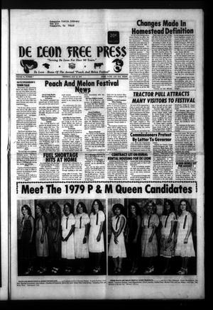 De Leon Free Press (De Leon, Tex.), Vol. 92, No. 7, Ed. 1 Thursday, July 19, 1979