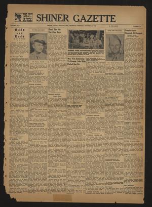 Shiner Gazette (Shiner, Tex.), Vol. 50, No. 41, Ed. 1 Thursday, October 12, 1944