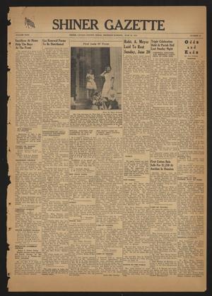 Shiner Gazette (Shiner, Tex.), Vol. 49, No. 25, Ed. 1 Thursday, June 24, 1943
