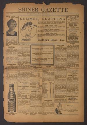Shiner Gazette (Shiner, Tex.), Vol. 33, No. 31, Ed. 1 Thursday, June 3, 1926