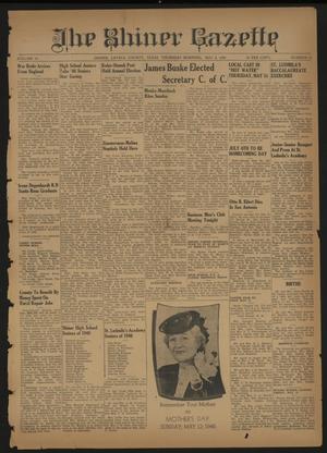 The Shiner Gazette (Shiner, Tex.), Vol. 52, No. 19, Ed. 1 Thursday, May 9, 1946
