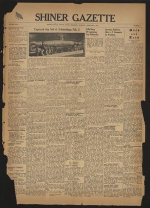 Shiner Gazette (Shiner, Tex.), Vol. 49, No. 5, Ed. 1 Thursday, February 4, 1943