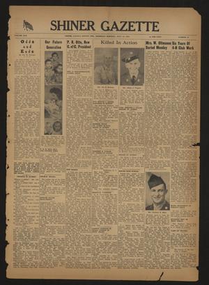 Shiner Gazette (Shiner, Tex.), Vol. 50, No. 28, Ed. 1 Thursday, July 13, 1944