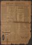 Thumbnail image of item number 1 in: 'Shiner Gazette (Shiner, Tex.), Vol. 34, No. 10, Ed. 1 Thursday, January 13, 1927'.