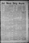 Thumbnail image of item number 1 in: 'Fort Worth Daily Gazette. (Fort Worth, Tex.), Vol. 7, No. 80, Ed. 1, Thursday, March 22, 1883'.