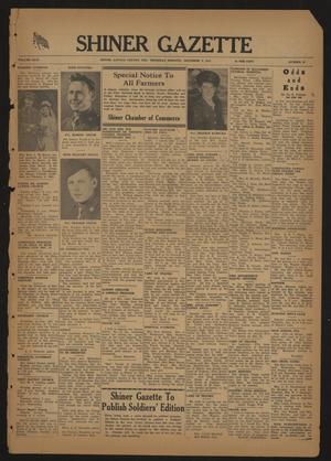 Shiner Gazette (Shiner, Tex.), Vol. 49, No. 49, Ed. 1 Thursday, December 9, 1943
