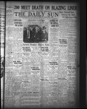 The Daily Sun (Goose Creek, Tex.), Vol. 16, No. 81, Ed. 1 Saturday, September 8, 1934