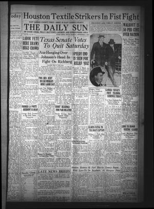 The Daily Sun (Goose Creek, Tex.), Vol. 16, No. 77, Ed. 1 Tuesday, September 4, 1934
