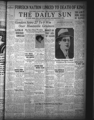 The Daily Sun (Goose Creek, Tex.), Vol. 16, No. 110, Ed. 1 Friday, October 12, 1934