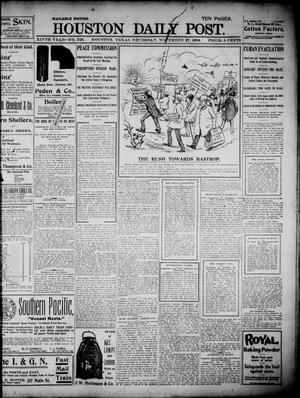 Primary view of object titled 'The Houston Daily Post (Houston, Tex.), Vol. 14, No. 229, Ed. 1, Thursday, November 17, 1898'.