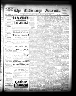 Primary view of object titled 'The La Grange Journal. (La Grange, Tex.), Vol. 9, No. 23, Ed. 1 Thursday, May 31, 1888'.