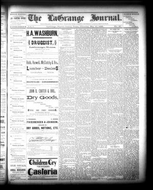 The La Grange Journal. (La Grange, Tex.), Vol. 9, No. 20, Ed. 1 Thursday, May 10, 1888