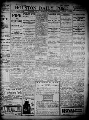 The Houston Daily Post (Houston, Tex.), Vol. 14, No. 252, Ed. 1, Saturday, December 10, 1898