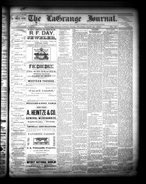 The La Grange Journal. (La Grange, Tex.), Vol. 11, No. 15, Ed. 1 Thursday, April 10, 1890