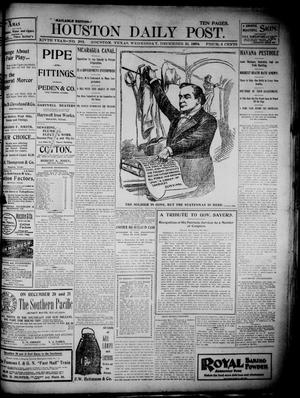 The Houston Daily Post (Houston, Tex.), Vol. 14, No. 263, Ed. 1, Wednesday, December 21, 1898