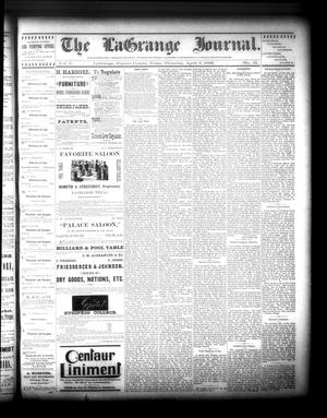 The La Grange Journal. (La Grange, Tex.), Vol. 9, No. 15, Ed. 1 Thursday, April 5, 1888