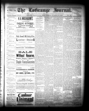 The La Grange Journal. (La Grange, Tex.), Vol. 9, No. 48, Ed. 1 Thursday, November 22, 1888