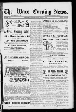 The Waco Evening News. (Waco, Tex.), Vol. 4, No. 150, Ed. 1, Monday, January 4, 1892