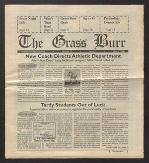 Primary view of object titled 'The Grass Burr (Weatherford, Tex.), Vol. 78, No. 3, Ed. 1 Wednesday, March 1, 2000'.