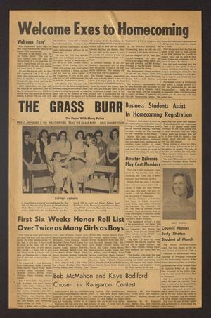 The Grass Burr (Weatherford, Tex.), No. 4, Ed. 1 Friday, November 3, 1961