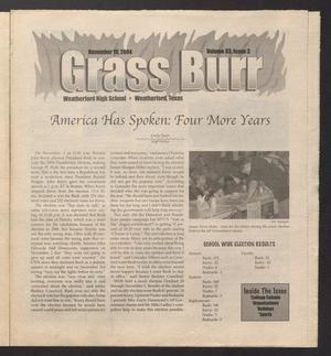 Grass Burr (Weatherford, Tex.), Vol. 83, No. 3, Ed. 1 Friday, November 19, 2004