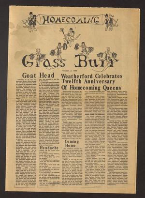 Grass Burr (Weatherford, Tex.), Ed. 1 Wednesday, October 29, 1969