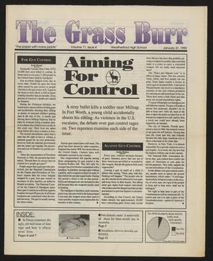 The Grass Burr (Weatherford, Tex.), Vol. 71, No. 4, Ed. 1 Friday, January 31, 1992