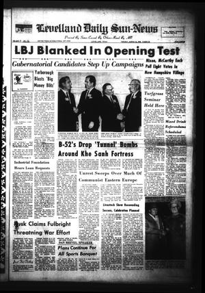 Levelland Daily Sun-News (Levelland, Tex.), Vol. 27, No. 116, Ed. 1 Tuesday, March 12, 1968