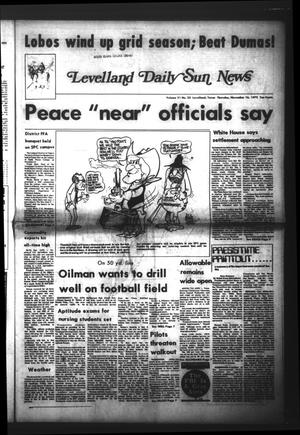 Levelland Daily Sun News (Levelland, Tex.), Vol. 31, No. 33, Ed. 1 Thursday, November 16, 1972