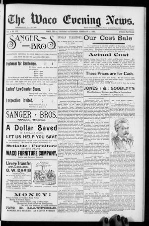The Waco Evening News. (Waco, Tex.), Vol. 4, No. 182, Ed. 1, Thursday, February 11, 1892