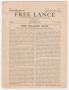 Thumbnail image of item number 1 in: 'Bob Shuler's Free Lance, Volume 1, Number 1, December 1916'.