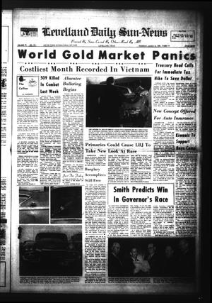 Levelland Daily Sun-News (Levelland, Tex.), Vol. 27, No. 118, Ed. 1 Thursday, March 14, 1968