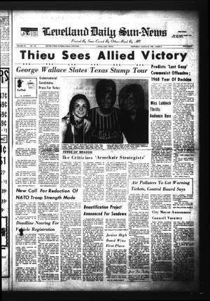 Levelland Daily Sun-News (Levelland, Tex.), Vol. 27, No. 127, Ed. 1 Wednesday, March 27, 1968