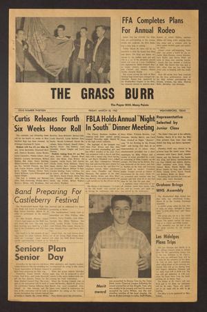 The Grass Burr (Weatherford, Tex.), No. 13, Ed. 1 Friday, March 30, 1962