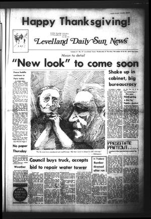 Levelland Daily Sun News (Levelland, Tex.), Vol. 31, No. 37, Ed. 1 Wednesday, November 22, 1972