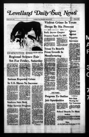 Levelland Daily Sun News (Levelland, Tex.), Vol. 35, No. 126, Ed. 1 Wednesday, March 30, 1977