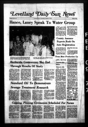 Levelland Daily Sun News (Levelland, Tex.), Vol. 35, No. 91, Ed. 1 Wednesday, February 9, 1977