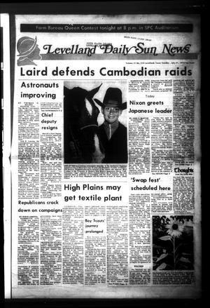Levelland Daily Sun News (Levelland, Tex.), Vol. 31, No. 212, Ed. 1 Tuesday, July 31, 1973