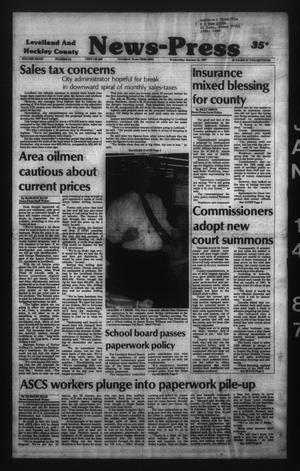 Levelland and Hockley County News-Press (Levelland, Tex.), Vol. 8, No. 83, Ed. 1 Wednesday, January 14, 1987