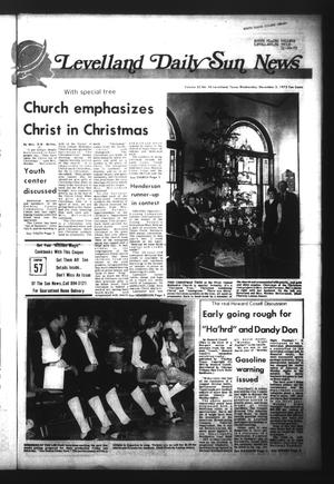 Levelland Daily Sun News (Levelland, Tex.), Vol. 32, No. 46, Ed. 1 Wednesday, December 5, 1973
