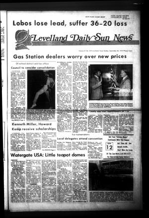 Levelland Daily Sun News (Levelland, Tex.), Vol. 31, No. 254, Ed. 1 Sunday, September 30, 1973