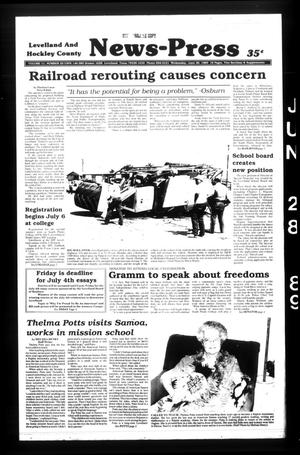Levelland and Hockley County News-Press (Levelland, Tex.), Vol. 11, No. 25, Ed. 1 Wednesday, June 28, 1989