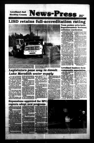 Levelland and Hockley County News-Press (Levelland, Tex.), Vol. 11, No. 65, Ed. 1 Sunday, November 12, 1989