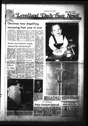 Primary view of object titled 'Levelland Daily Sun News (Levelland, Tex.), Vol. 32, No. 58, Ed. 1 Sunday, December 23, 1973'.