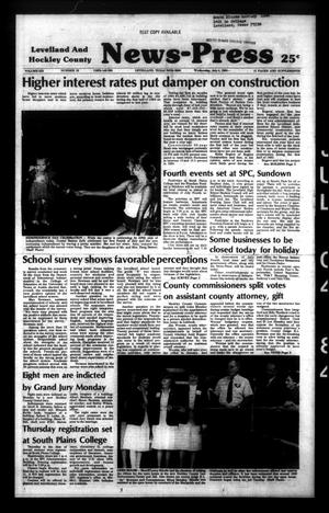 Levelland and Hockley County News-Press (Levelland, Tex.), Vol. 6, No. 28, Ed. 1 Wednesday, July 4, 1984