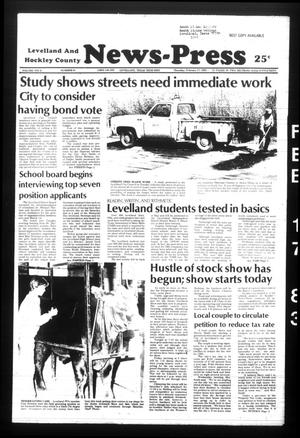 Primary view of object titled 'Levelland and Hockley County News-Press (Levelland, Tex.), Vol. 4, No. 91, Ed. 1 Thursday, February 17, 1983'.