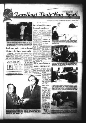 Levelland Daily Sun News (Levelland, Tex.), Vol. 32, No. 55, Ed. 1 Wednesday, December 19, 1973